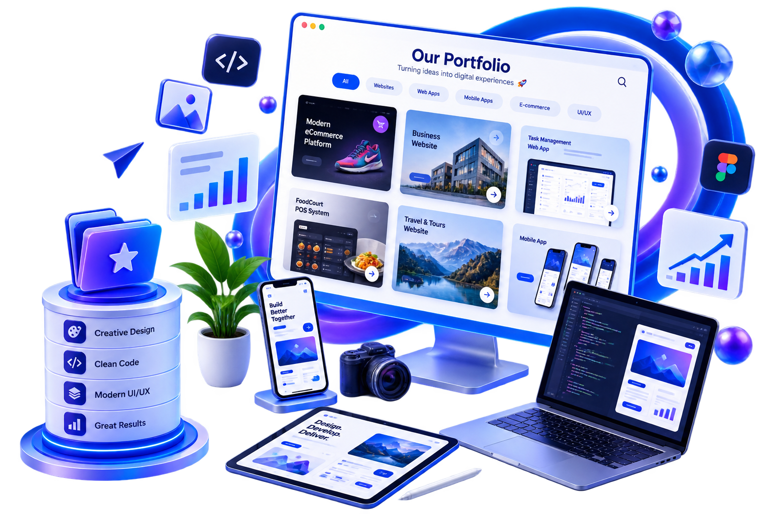Zyvionix Portfolio Showcase